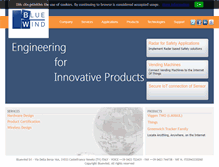 Tablet Screenshot of bluewind.it